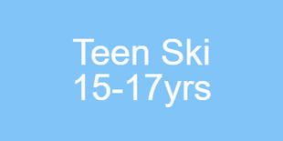 Teen Ski 15-17 year olds